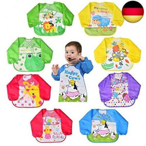 MagicBabi® | Babero Impermeable de Manga Larga ✨ La Magia Sin Manchas ✨